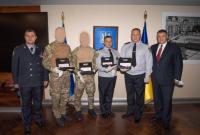 Аваков и Клименко наградили полицейских, которые обезвредили "полтавского террориста"