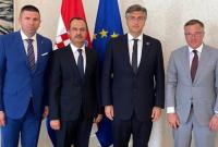 Украинская делегация встретилась с премьером Хорватии: детали